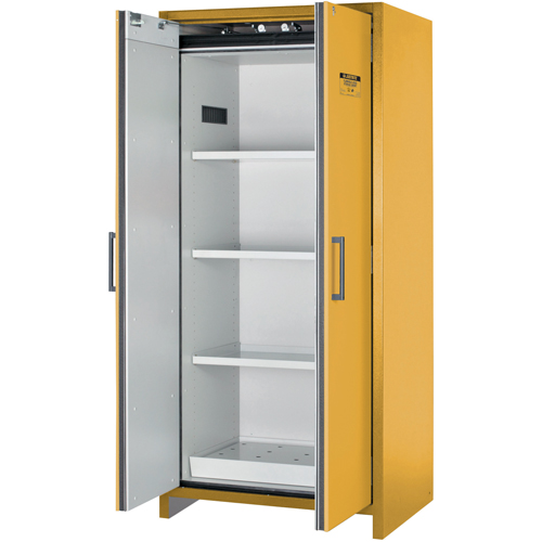 90-Minute EN Safety Storage Cabinet, 30 gal., 2 Door, 35.16" W x 76.89" H x 24.21" D Seaboard Timber Mart