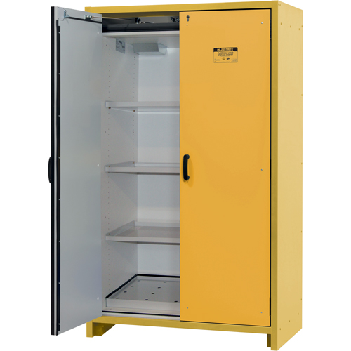 Armoire d'entreposage 30 minutes s&eacute;curitaire et conforme &agrave; la norme EN, 45 gal., 2 Porte(s), 45,83" La x 76,65" h x 24,21" p Seaboard Timber Mart