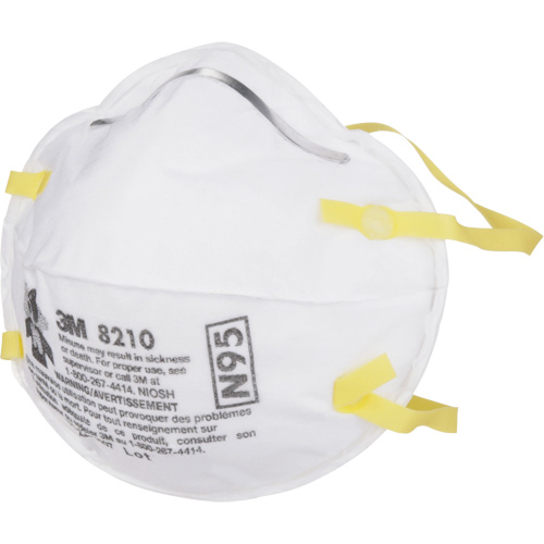 Respirateurs contre les particules 8210, N95, Certifi&eacute; NIOSH Seaboard Timber Mart