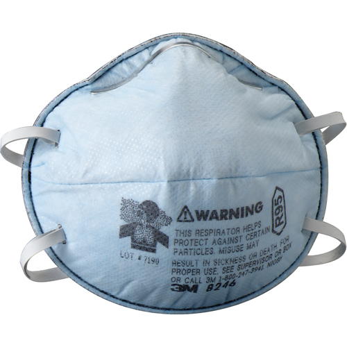 Respirateurs contre les particules 8246, R95, Certifi&eacute; NIOSH Seaboard Timber Mart