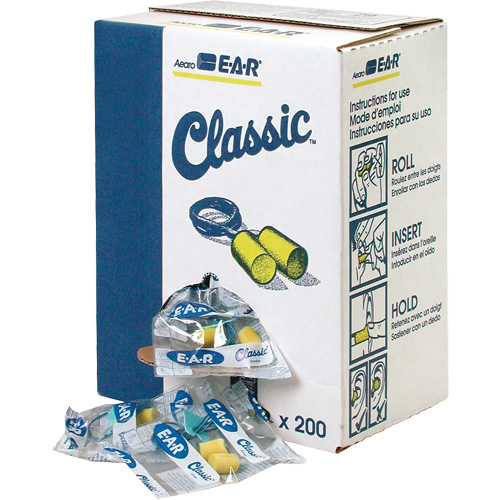 E-A-R Classic Earplugs, Bulk - Polybag, Corded Seaboard Timber Mart