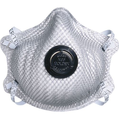 Respirateurs contre les particules 2400, N95, Certifi&eacute; NIOSH, Grand/Moyen Seaboard Timber Mart
