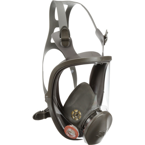 Respirateur r&eacute;utilisable &agrave; masque complet s&eacute;rie 6000, &eacute;lastom&egrave;re/Silicone/Thermoplastique, Moyen Seaboard Timber Mart