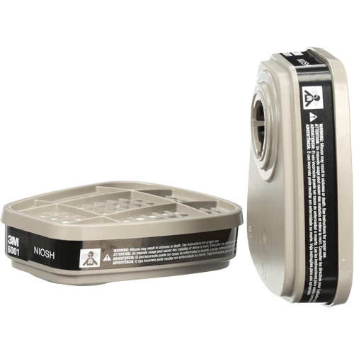 6000 Series Respirator Cartridges, Gas/Vapour Cartridge, Organic Vapour Seaboard Timber Mart