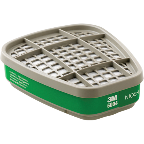 Cartouches pour respirateur s&eacute;rie 6000, Cartouche gaz/vapeur, Ammoniac/M&eacute;thylamine Seaboard Timber Mart