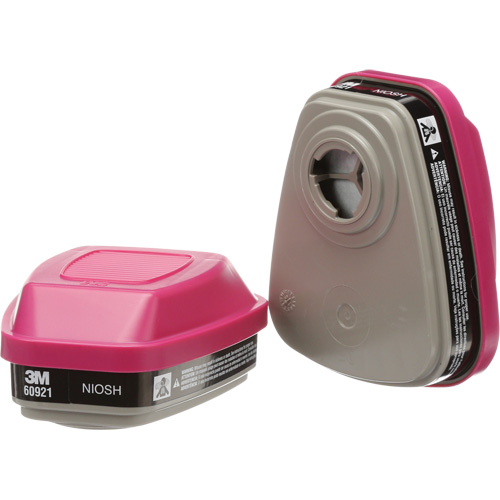 6000 Series Respirator Cartridges, Gas/Vapour Cartridge, Organic Vapour/P100 Seaboard Timber Mart