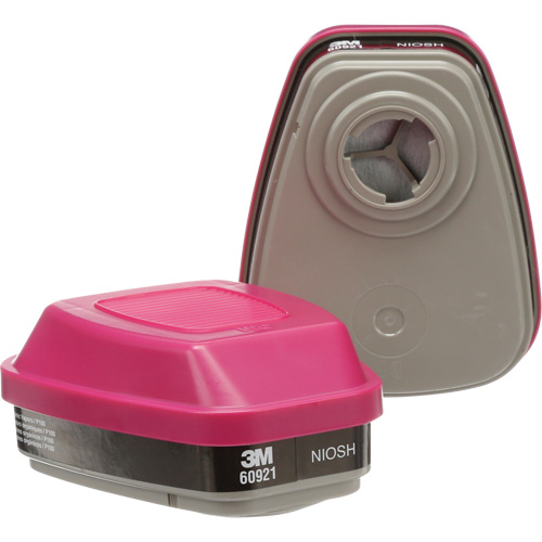 6000 Series Respirator Cartridges, Gas/Vapour Cartridge, Organic Vapour/P100 Seaboard Timber Mart