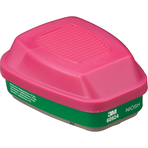 Cartouches pour respirateur s&eacute;rie 6000, Cartouche gaz/vapeur, Ammoniac/M&eacute;thylamine Seaboard Timber Mart