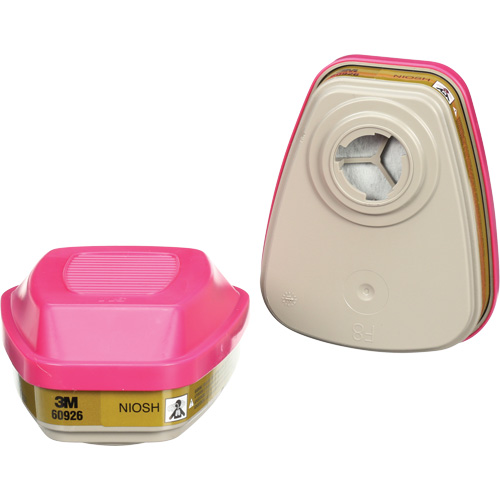 6000 Series Respirator Cartridges, Gas/Vapour Cartridge, Multi-Gas/Vapour/P100 Seaboard Timber Mart