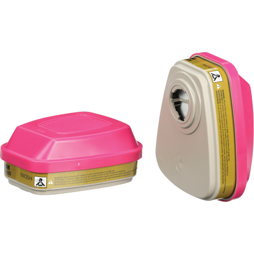 6000 Series Respirator Cartridges, Gas/Vapour Cartridge, Multi-Gas/Vapour/P100 Seaboard Timber Mart