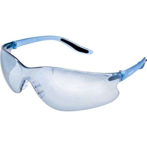 Z500 Series Safety Glasses, Blue/Indoor/Outdoor Mirror Lens, Anti-Scratch, ANSI Z87+/Meets/Exceeds CSA Z94.3 Seaboard Timber Mart