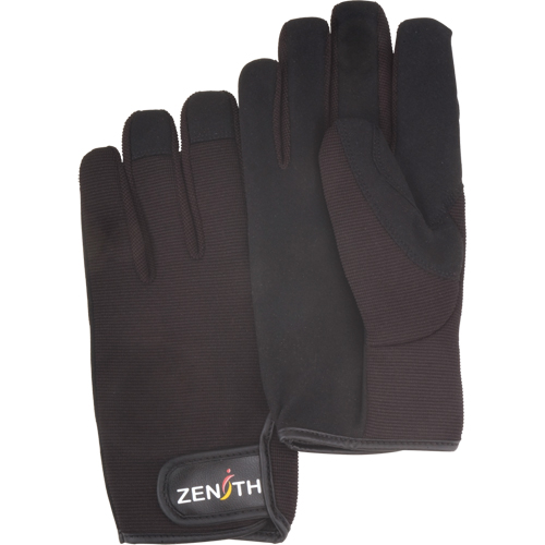 Gants pour m&eacute;canicien ZM100, Paume Synth&eacute;tique, Taille Grand Seaboard Timber Mart