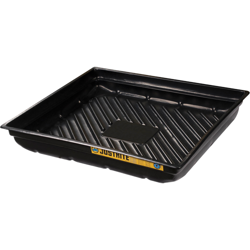 EcoPolyBlend Spill Tray, 37.75" L x 34" W x 5.5" H, 23 US gal. Spill Capacity Seaboard Timber Mart