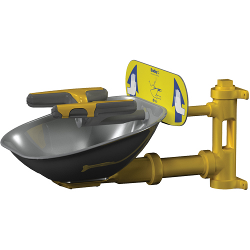 Halo Face/Eyewash Stations, Wall-Mount Installation, Stainless Steel Bowl Seaboard Timber Mart