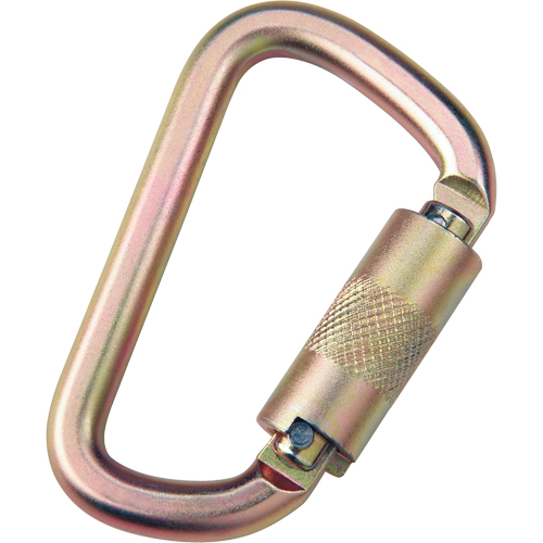 Anchorage Connecting Carabiner, Steel, 420 lbs. Capacity Seaboard Timber Mart