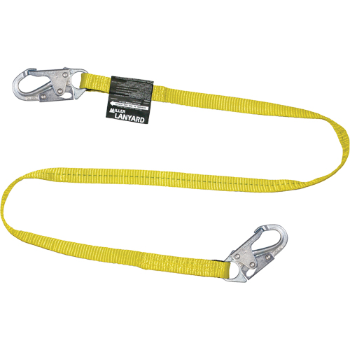 Miller&reg; Web Lanyard, 1 Legs, 6', CSA Class B, Polyester Seaboard Timber Mart