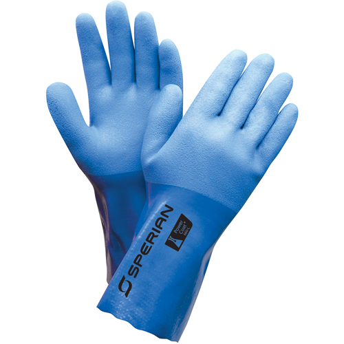 Gants &agrave; triple enduit, Taille T-Grand/10, 12" lo, PVC, Doublure en Ouat&eacute;e,  Seaboard Timber Mart