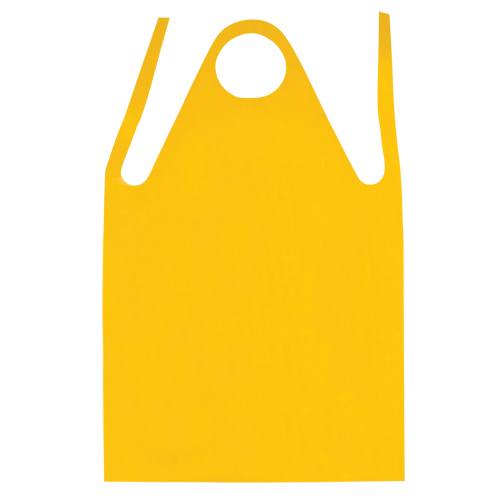 Apron, Polyurethane, 45" L x 35" W, Yellow Seaboard Timber Mart