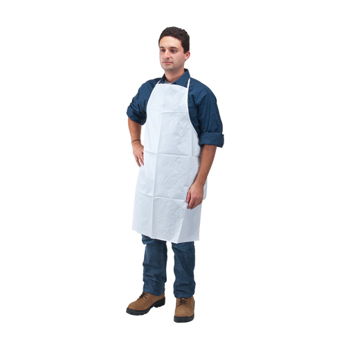 Microporous Protective Clothing, Microporous, White, 28" W x 36" L Seaboard Timber Mart