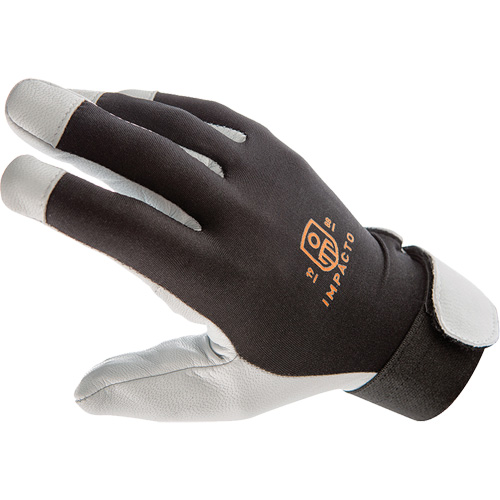 Anti-Vibration Air Glove&reg;, Size Medium, Pearl Leather Palm Seaboard Timber Mart