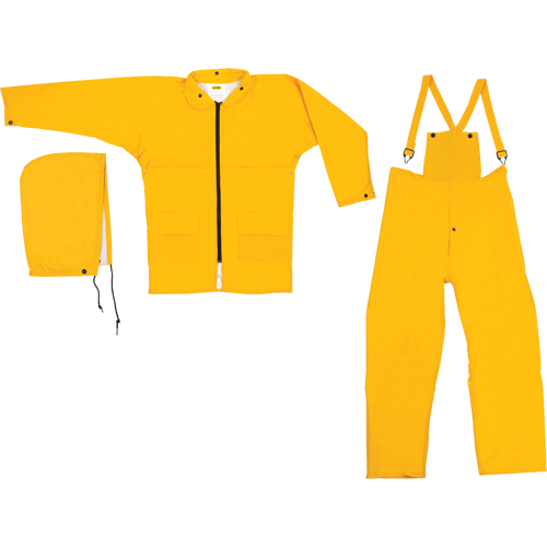 Natpac Rain Suit, Nylon, 2X-Large, Yellow Seaboard Timber Mart