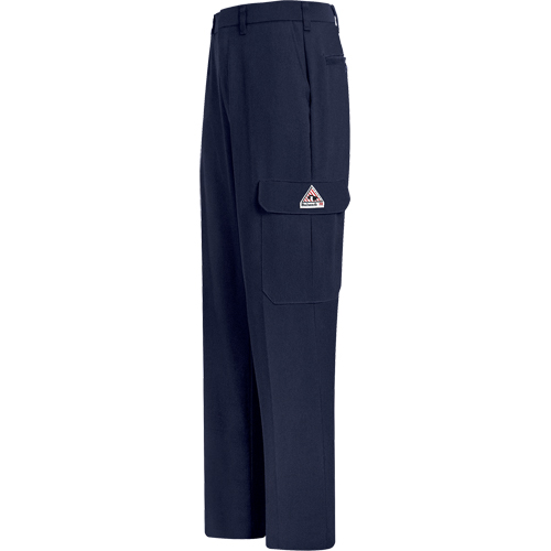 Flame-Resistant Cool Touch&reg; 2 Cargo Pants, 32, x 37, Navy Blue, 10.1 cal/cm² Seaboard Timber Mart