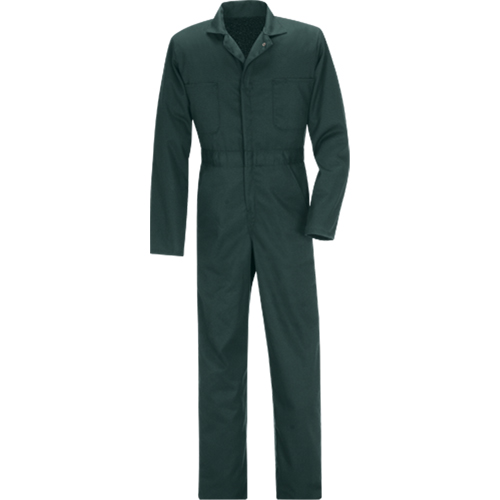 Coveralls, Men's, Green, Size 36 Seaboard Timber Mart