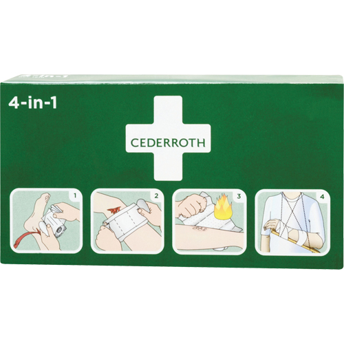 Coagulant 4-dans-1 cederroth, 9" lo x 5-1/2" la Seaboard Timber Mart