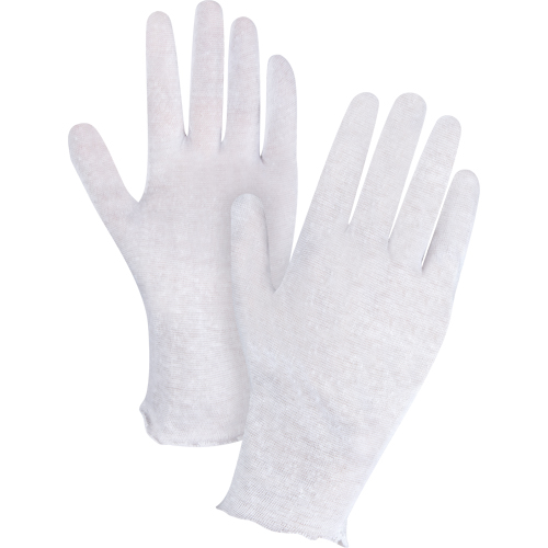 Gants d'inspection l&eacute;gers, Poly/coton, Poignet Non ourl&eacute;, Hommes Seaboard Timber Mart