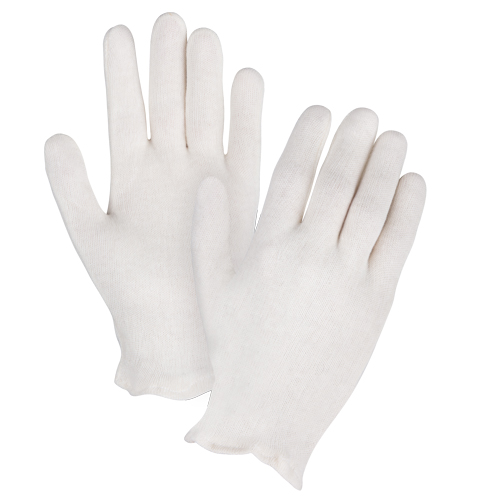 Mediumweight Inspection Gloves, Poly/Cotton, Hemmed Cuff, Men's Seaboard Timber Mart