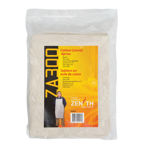 Apron, Cotton, 36" L x 29" W, Natural Seaboard Timber Mart