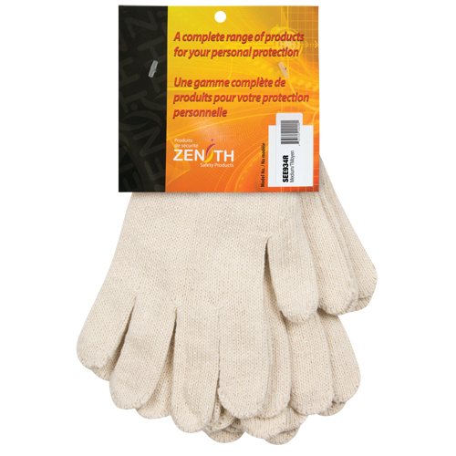 Heavyweight String Knit Gloves, Poly/Cotton, 7 Gauge, Medium Seaboard Timber Mart