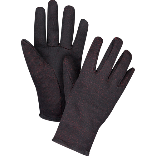 Gants de jersey, Grand, Brun, Molleton rouge, &agrave; enfiler Seaboard Timber Mart