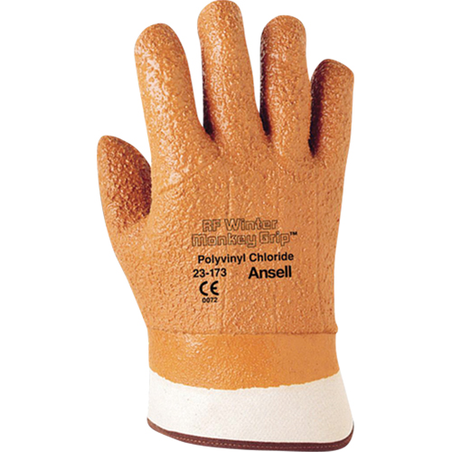 Gants d'hiver Monkey Grip 23-173, 10/T-Grand, R&ecirc;vetement PVC, Enveloppe en Mousse Seaboard Timber Mart