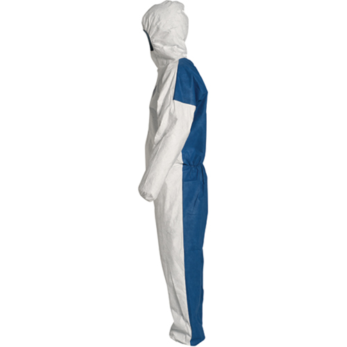 Hooded Coveralls, X-Large, Blue/White, Tyvek&reg; 400 D Seaboard Timber Mart