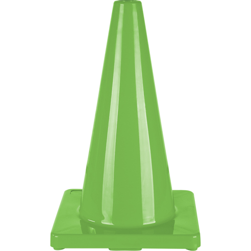 Coloured Traffic Cone, 18", Green Seaboard Timber Mart