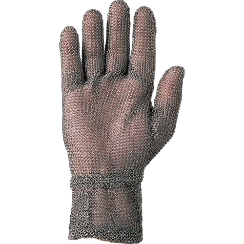 2" Cuff Mesh Glove, Size Small/7, Stainless Steel Shell, ANSI/ISEA 105 Level 5 Seaboard Timber Mart