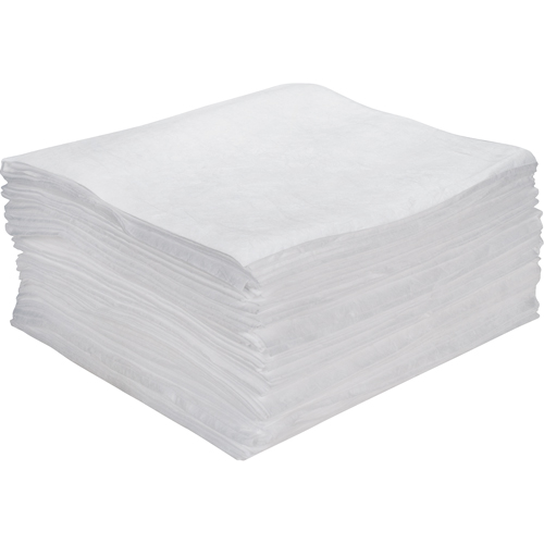 Premium Meltblown Sorbent Pads, Oil Only, 15" x 18", 15 gal. Absorbancy Seaboard Timber Mart