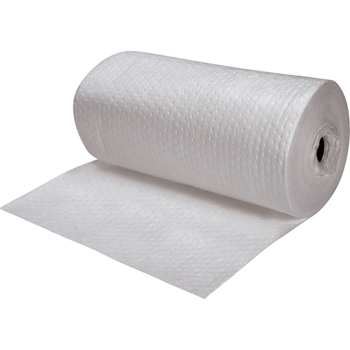 Feuilles absorbantes en fibres fines de premi&egrave;re qualit&eacute;, Lourd, 150' lo x 30" la, Absorption 50 gal. Seaboard Timber Mart