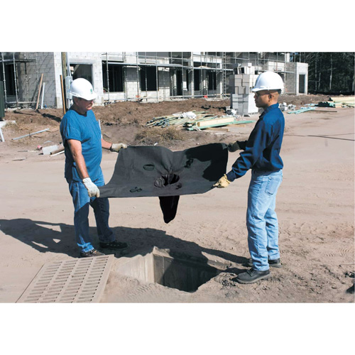 Plus Ultra-Drain Guard&reg; Catch Basin Insert, Oil & Sediment, 60" L x 60" W Seaboard Timber Mart