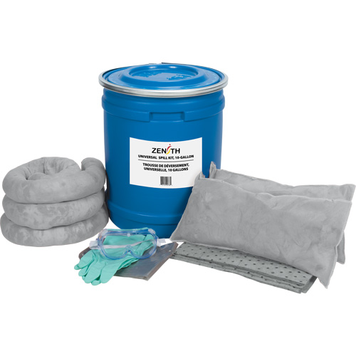 Truck Spill Kit, Universal, Drum, 10 US gal. Absorbancy Seaboard Timber Mart