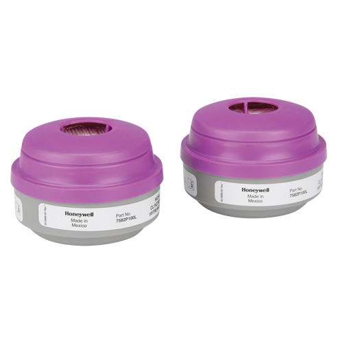 North&reg; N Series Respirator Cartridges, Gas/Vapour Cartridge, Acid Gas/P100 Seaboard Timber Mart