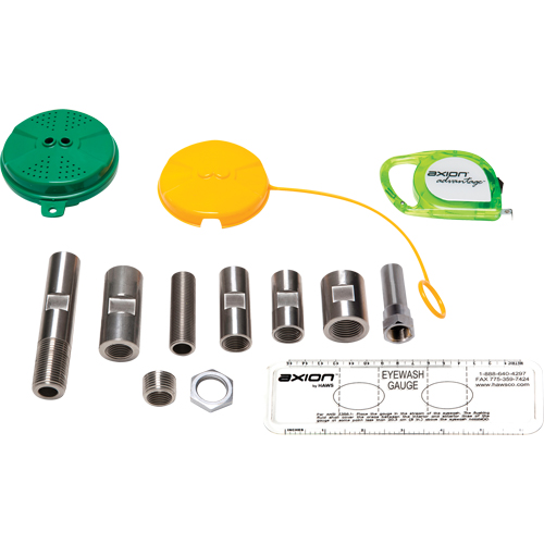 Axion Advantage&reg; Eye/Face Wash Upgrade Kit with Green ABS Plastic Eye/Face Wash Head Seaboard Timber Mart