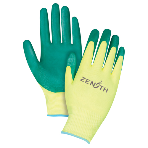 Gants de premi&egrave;re qualit&eacute; ZX-3, 10/T-Grand, R&ecirc;vetement Nitrile, Calibre 15, Enveloppe en Nylon Seaboard Timber Mart