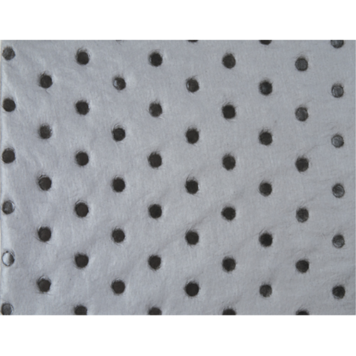 Feuilles absorbantes en fibres fines de calibre industriel, Universel, 15" x 17", 40 gal. d'absorption Seaboard Timber Mart