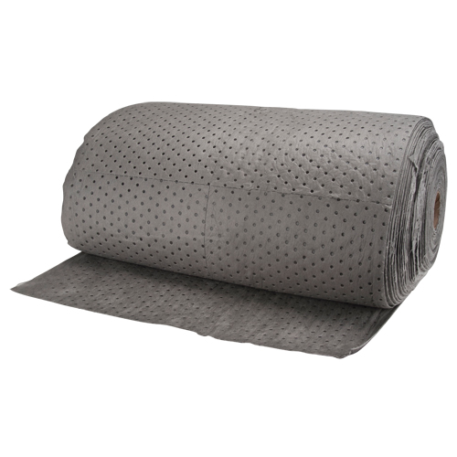 Absorbants pour zones de circulation &eacute;lev&eacute;e, Lourd, 150' lo x 30" la, Absorption 60 gal. Seaboard Timber Mart
