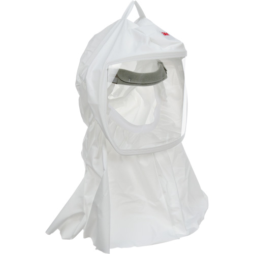 Cagoule Versaflo de haute durabilit&eacute; avec coiffe int&eacute;gr&eacute;e, Grand/Moyen, Coiffe souple, Bavette Simple Seaboard Timber Mart