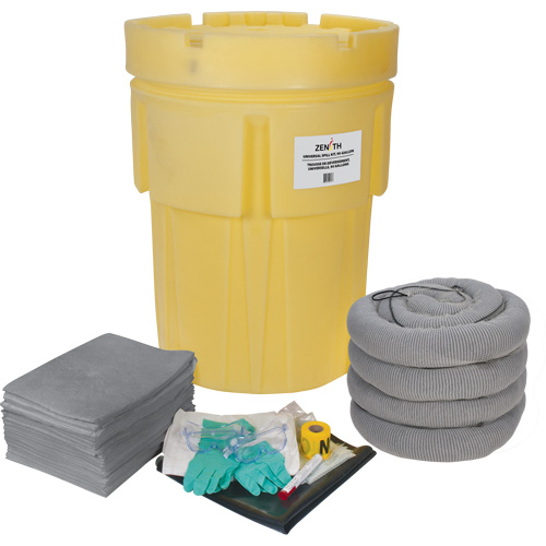 Spill Kit, Universal, Drum, 95 US gal. Absorbancy Seaboard Timber Mart