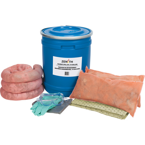 Truck Spill Kit, Hazmat, Drum, 10 US gal. Absorbancy Seaboard Timber Mart