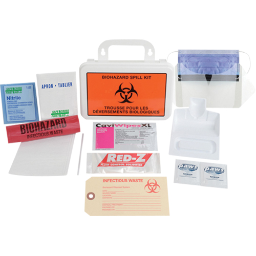 Deluxe Clean-Up Spill Kit, Biohazard, Case Seaboard Timber Mart